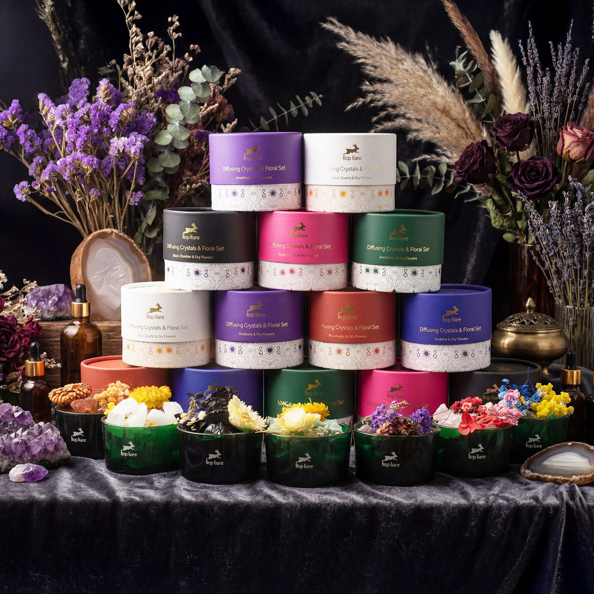Anibe Lifestyle - Hop Hare Kristall och Blomset - The Lovers