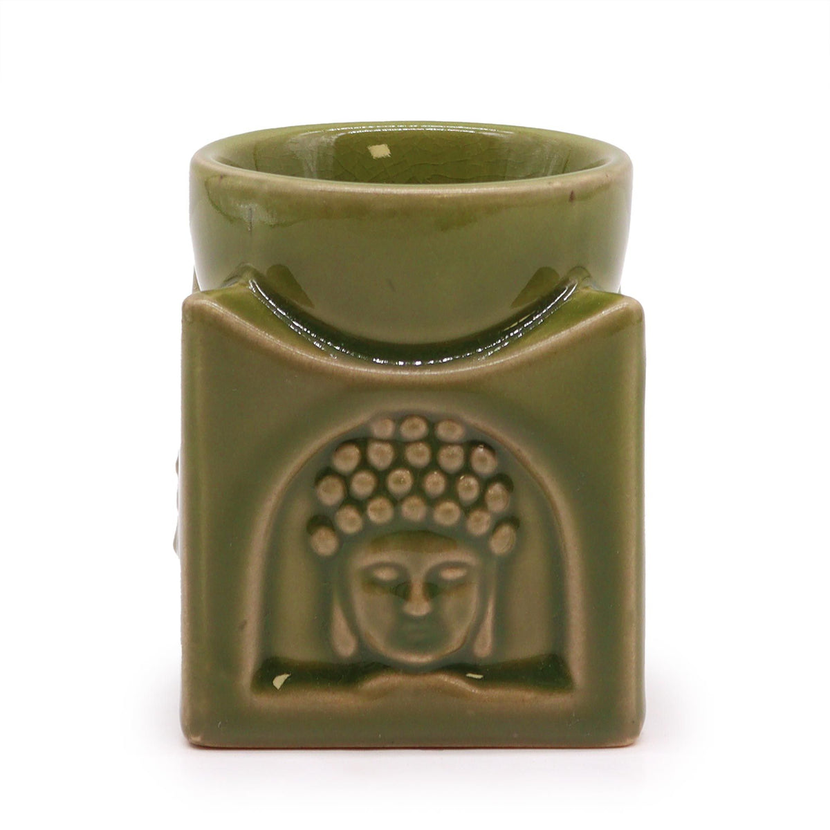 Anibe Lifestyle - Doftlampa - Fyrkantig Buddha Ljus Jade