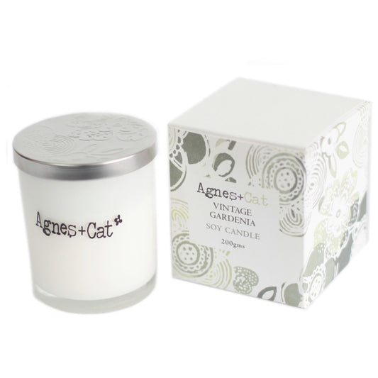 Anibe Lifestyle - Agnes + Cat Votive Sojavaxljus - Vintage Gardenia