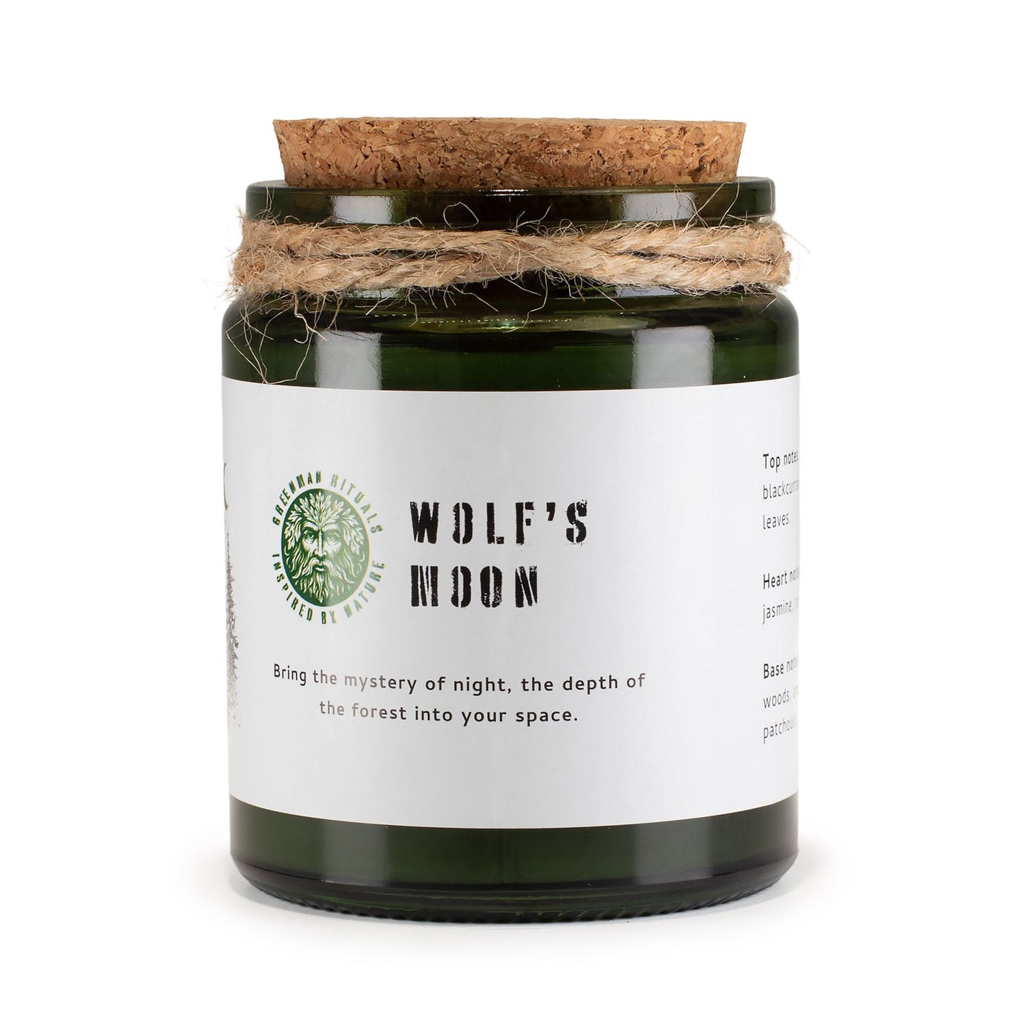 GREENMAN - Woodwick Soy Candle - Wolf's Moon