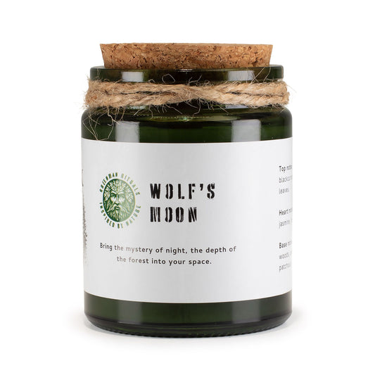 GREENMAN - Woodwick Soy Candle - Wolf's Moon