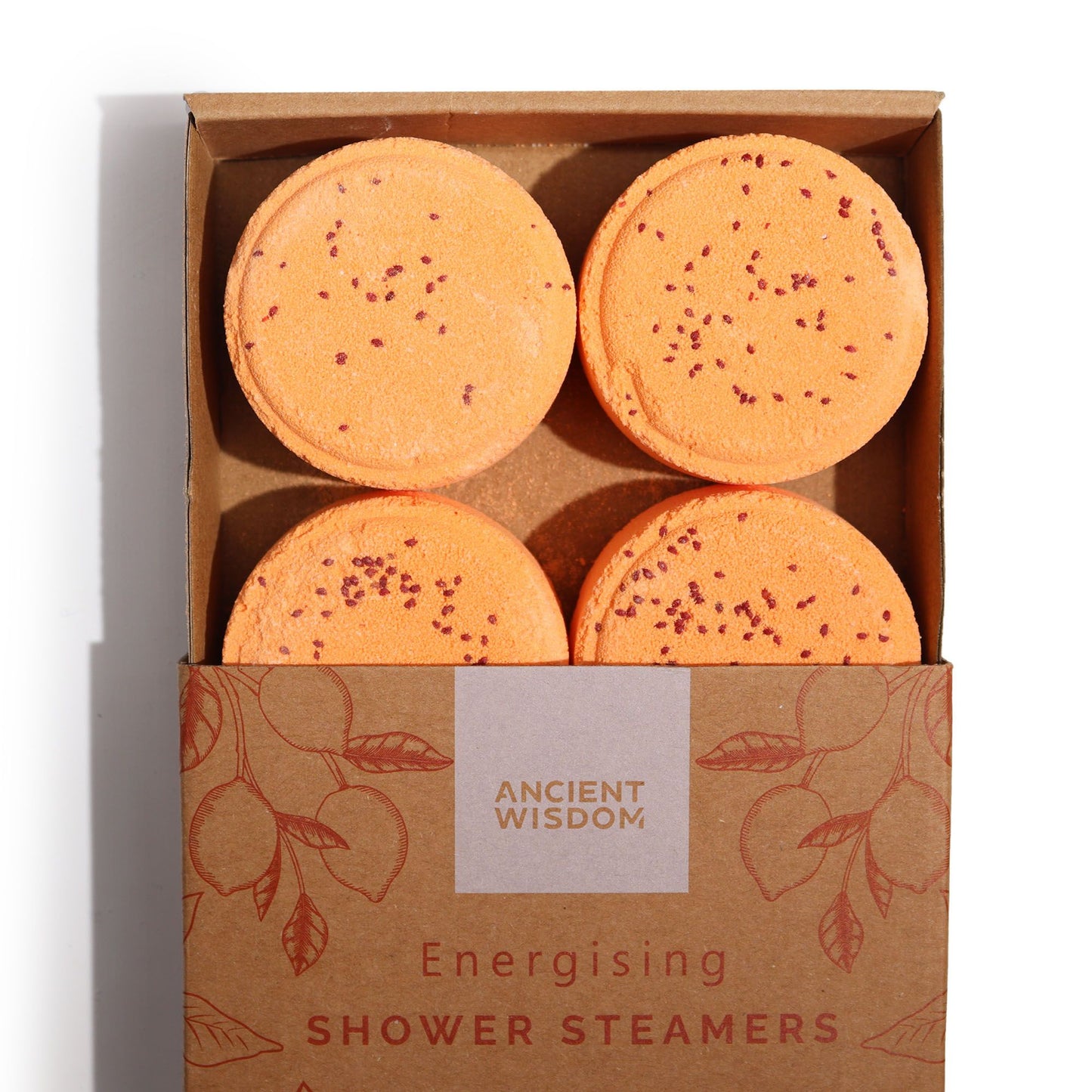 4-pack Zen Duschångare 50 g - Therapy Wellness Quartet - Energising (Orange)