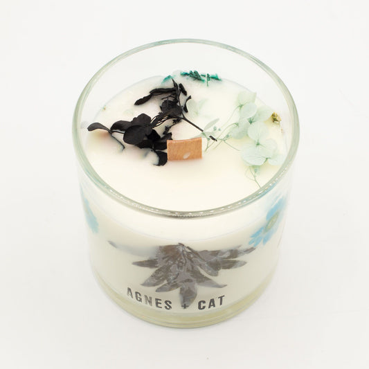 Agnes + Cat Botaniska Sojavaxljus - Seasalt & Moss
