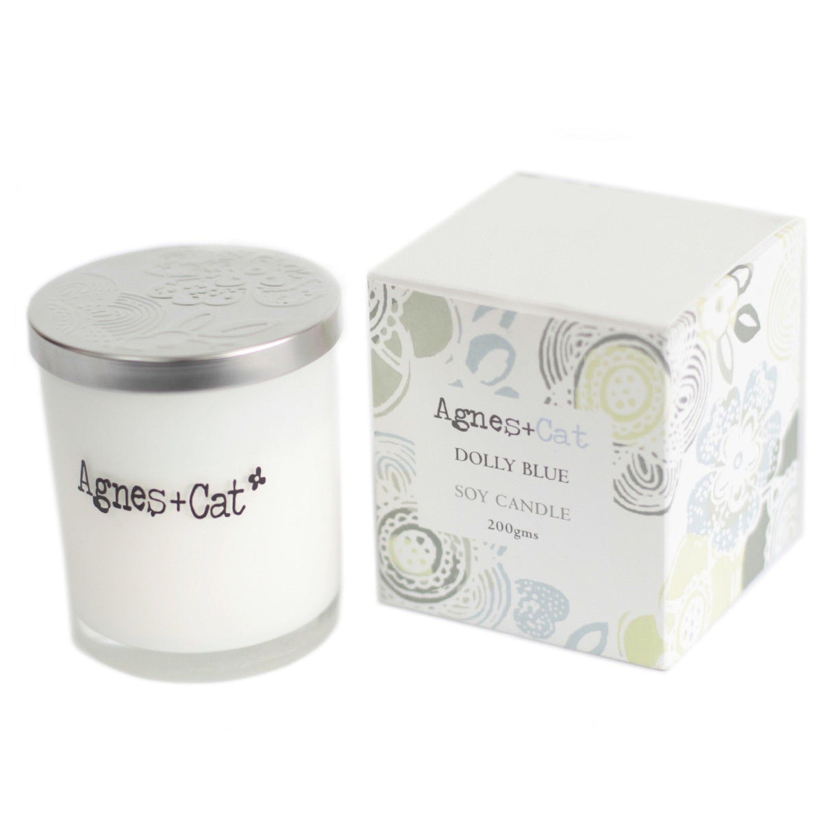 Anibe Lifestyle - Agnes + Cat Votive Sojavaxljus - Dolly Blue