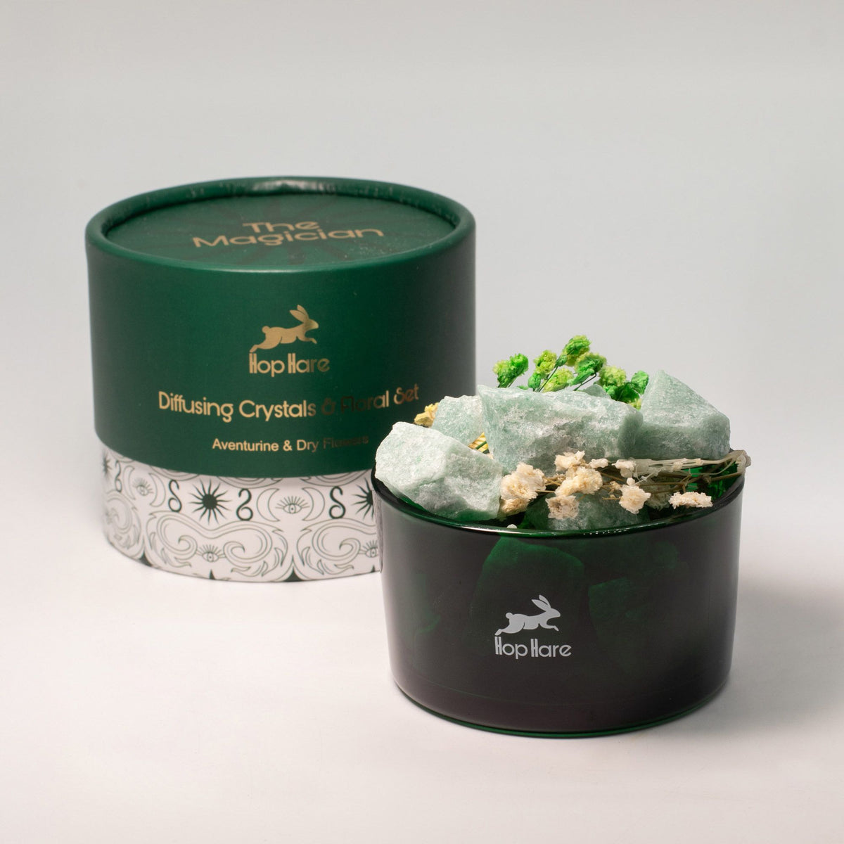 Anibe Lifestyle - Hop Hare Kristall och Blomset - The Magician