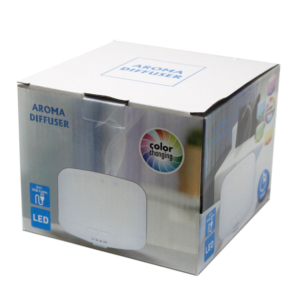 Anibe Lifestyle - Aromadiffusor - Aarhus Classic Pod med USB, färgskiftande ljus och timer