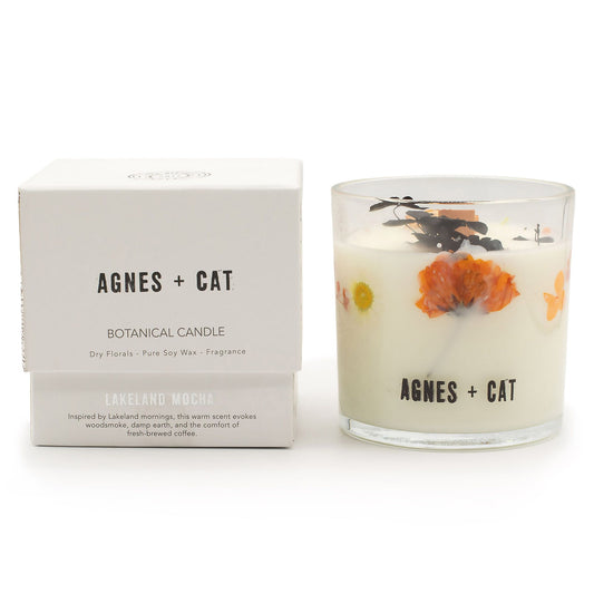 Agnes + Cat Botaniska Sojavaxljus - Lakeland Mocha