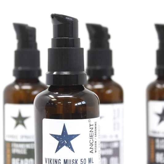 Skäggolja Viking Musk Cleanse 50 ml