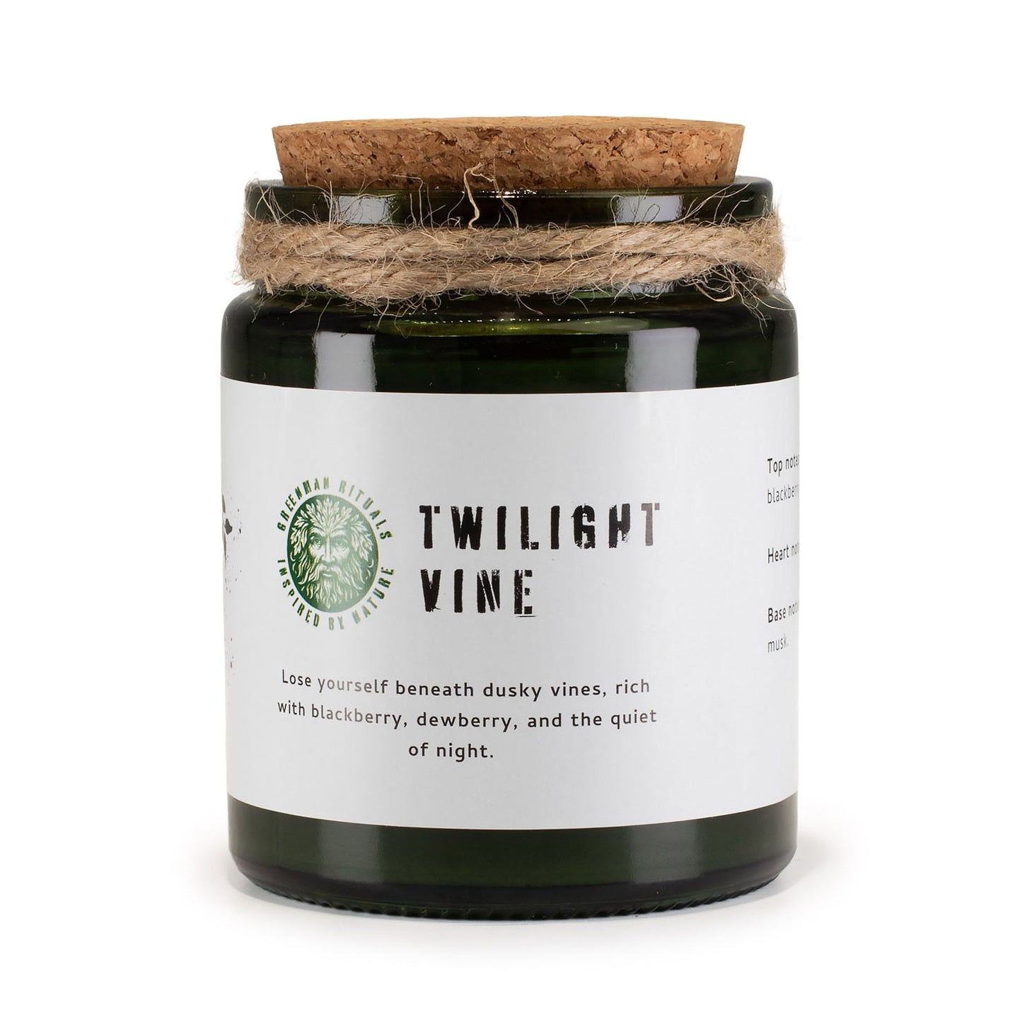 GREENMAN - Woodwick Soy Candle - Twilight Vine