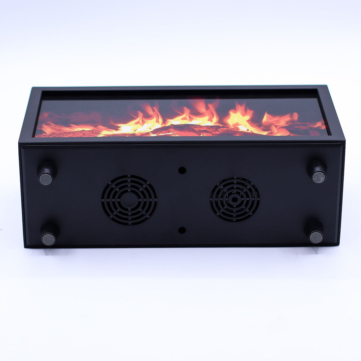 Anibe Lifestyle - Aromadiffusor - Svart med flameffekt, fågelljud och USB