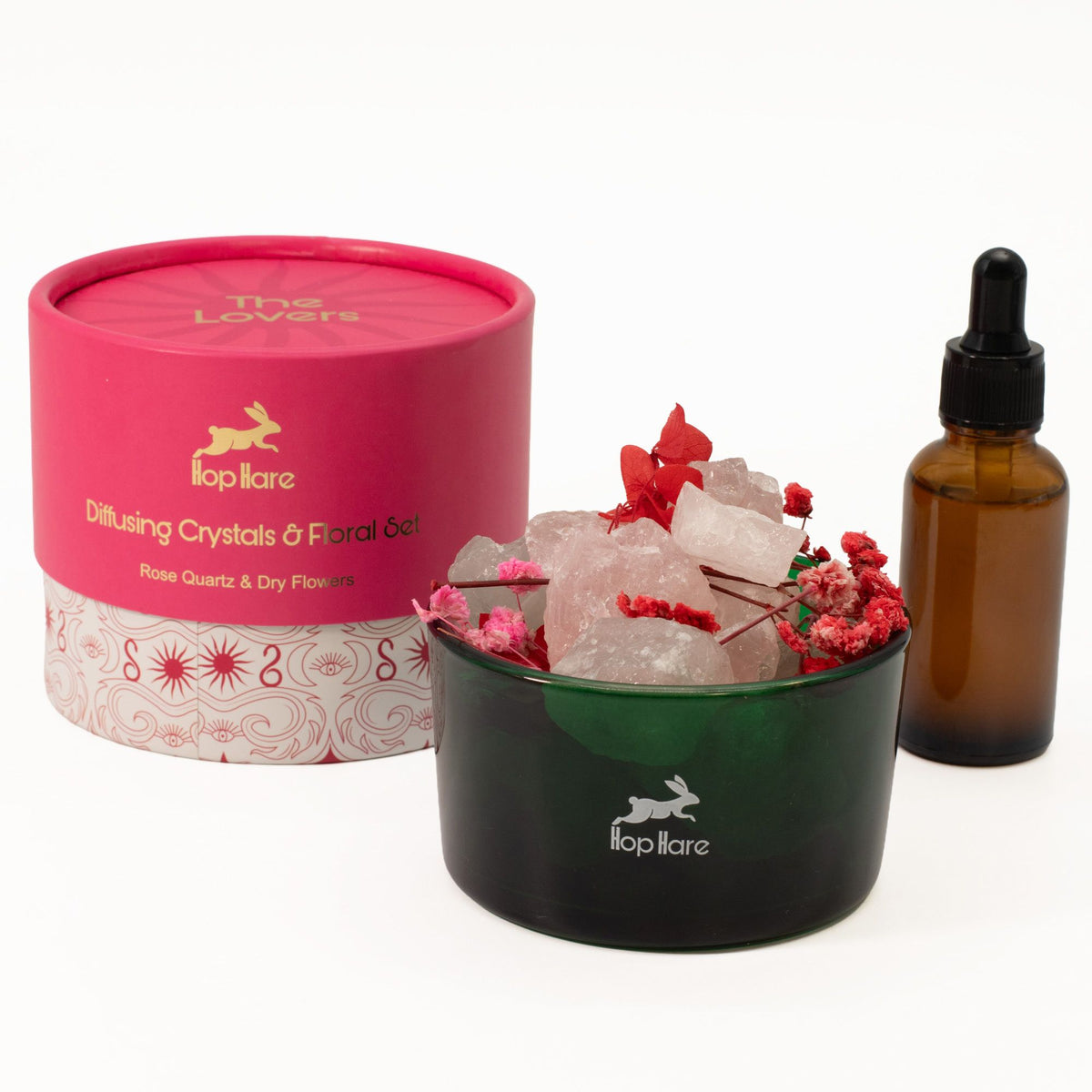 Anibe Lifestyle - Hop Hare Kristall och Blomset - The Lovers