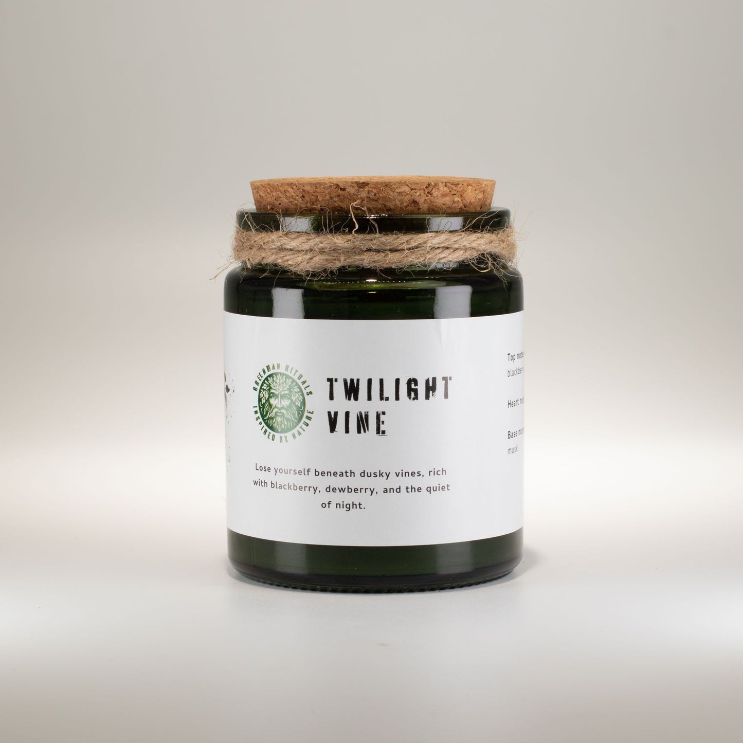 GREENMAN - Woodwick Soy Candle - Twilight Vine