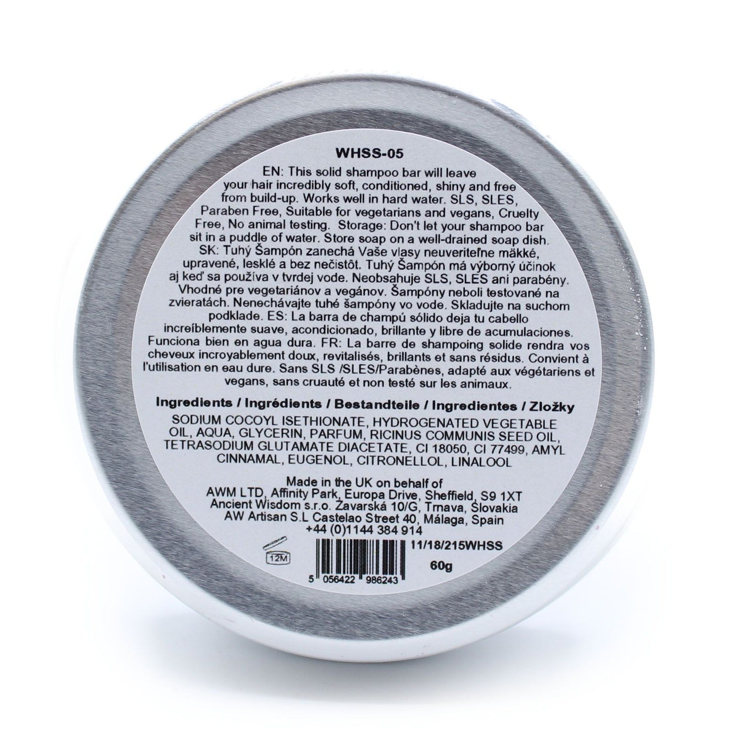 Wild Hare Solid Shampoo - Cherry Bonbon