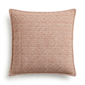 Anibe Lifestyle - Klassiskt kuddfodral – Burgundy Squares