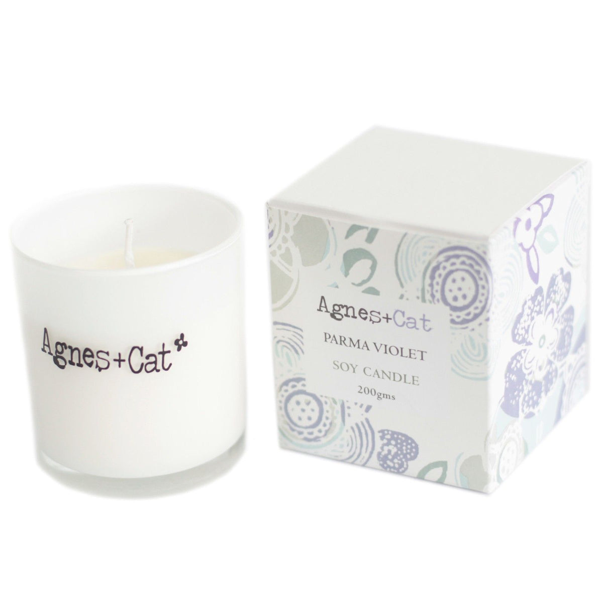 Anibe Lifestyle - Agnes + Cat Votive Sojavaxljus - Parma Violet