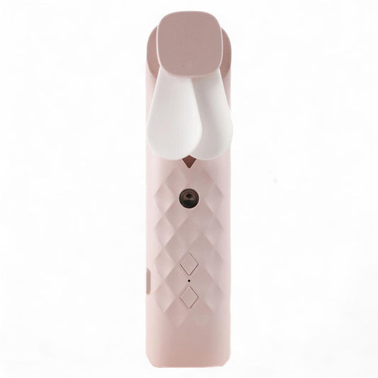 Anibe Lifestyle - Ansiktsfläkt - Pink Nano Mist med dimspray och USB-laddning