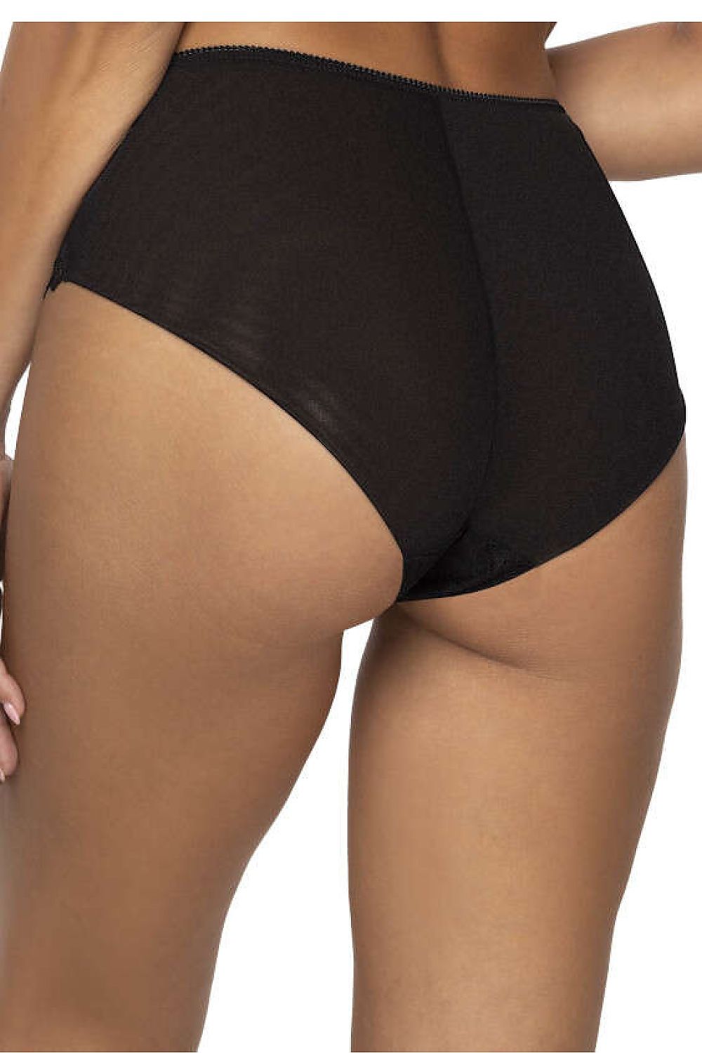 Anibe Lifestyle - Elif - High-waist trosor i spets med tyllbaksida