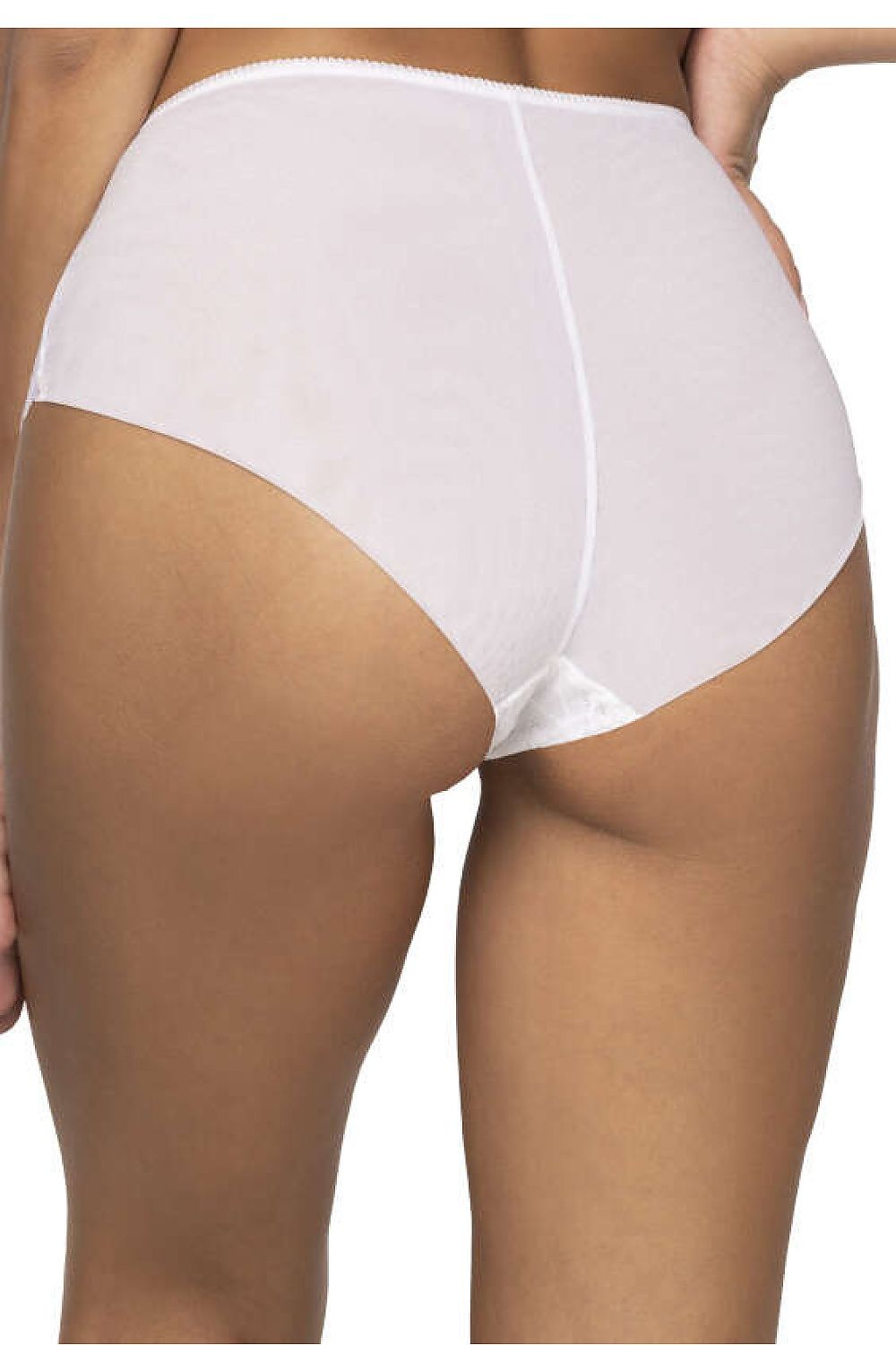 Anibe Lifestyle - Elif - High-waist trosor i spets med tyllbaksida