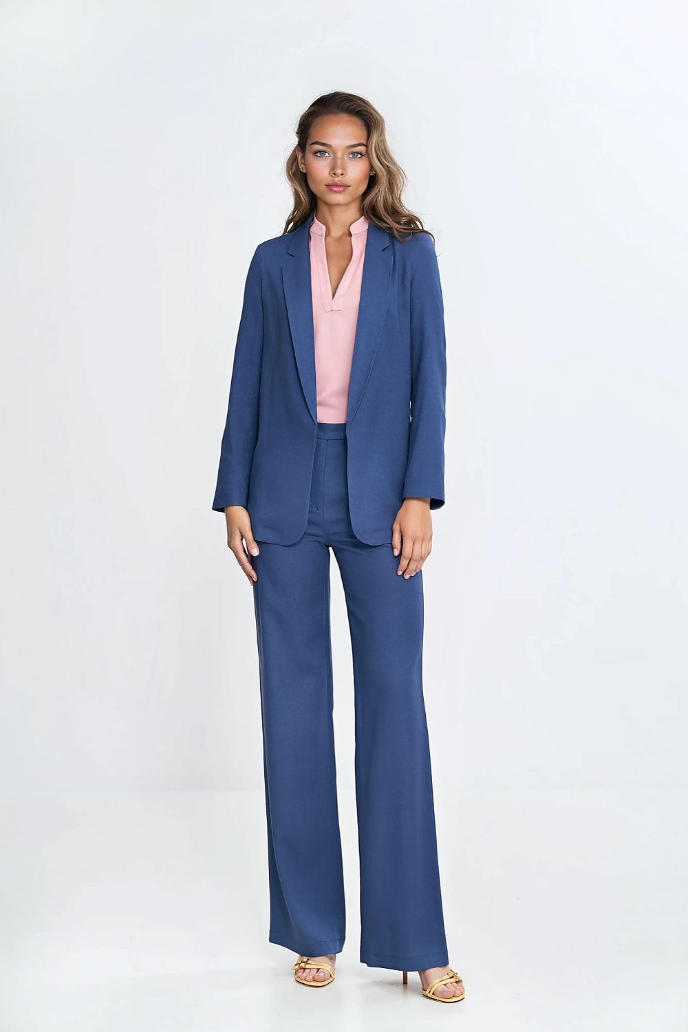 Anibe Lifestyle - Kavaj i linneblandning med kavajslag