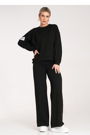 Anibe Lifestyle - Mjukisset med sweatshirt och vida byxor
