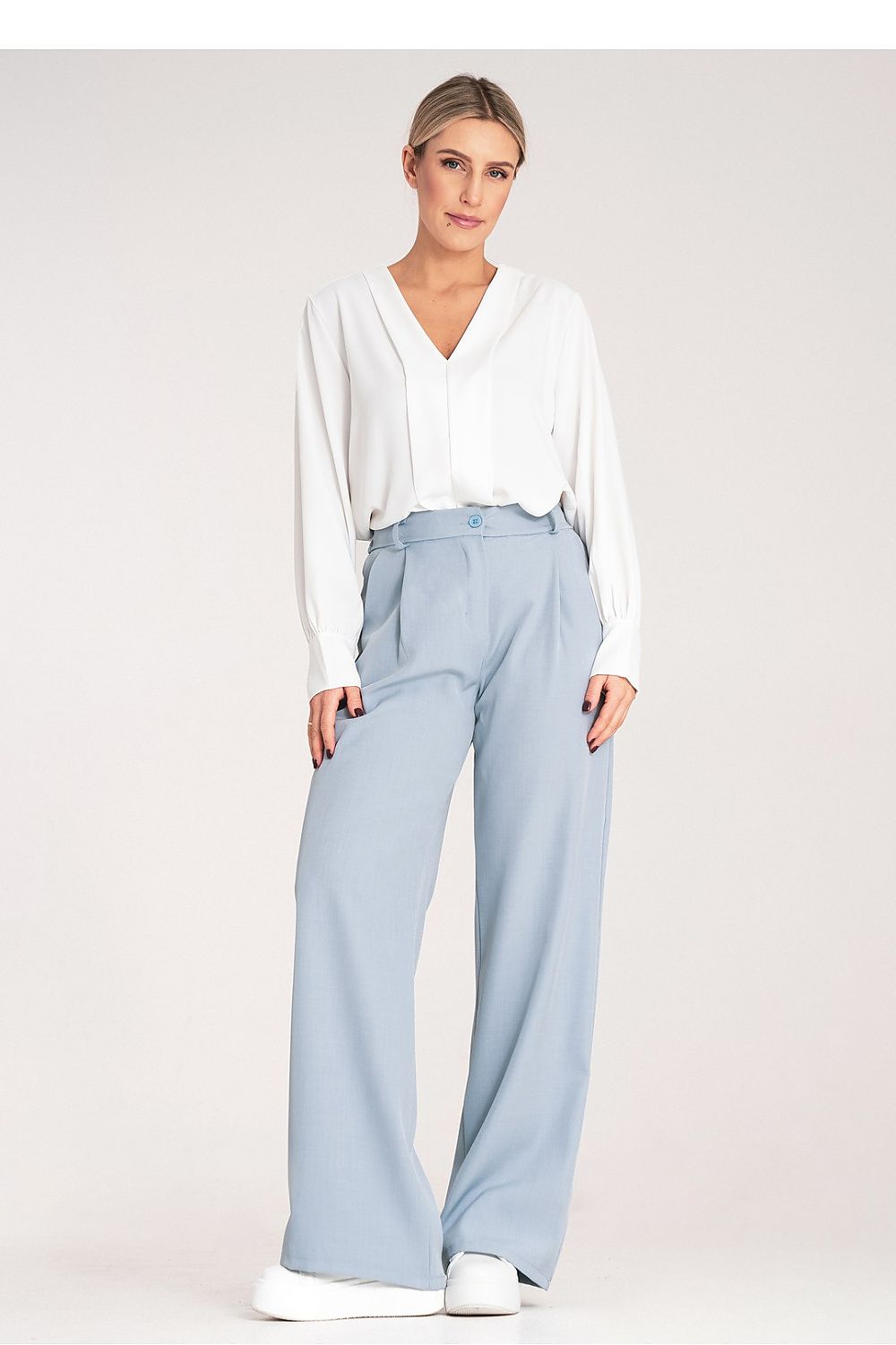 Anibe Lifestyle - Vida byxor med high waist och fickor