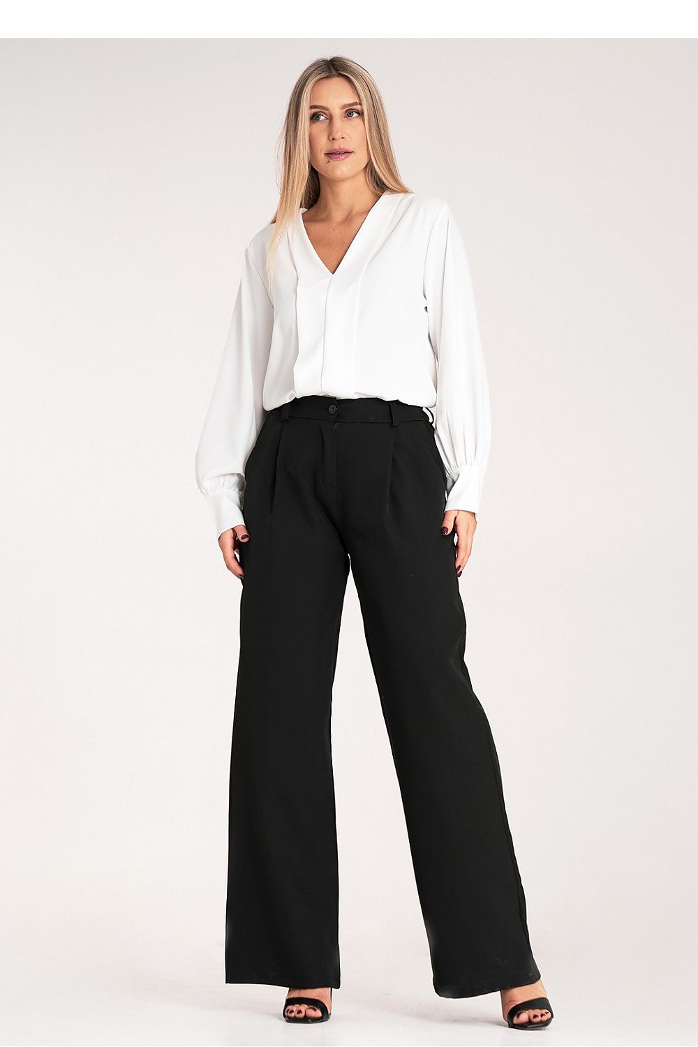 Anibe Lifestyle - Vida byxor med high waist och fickor