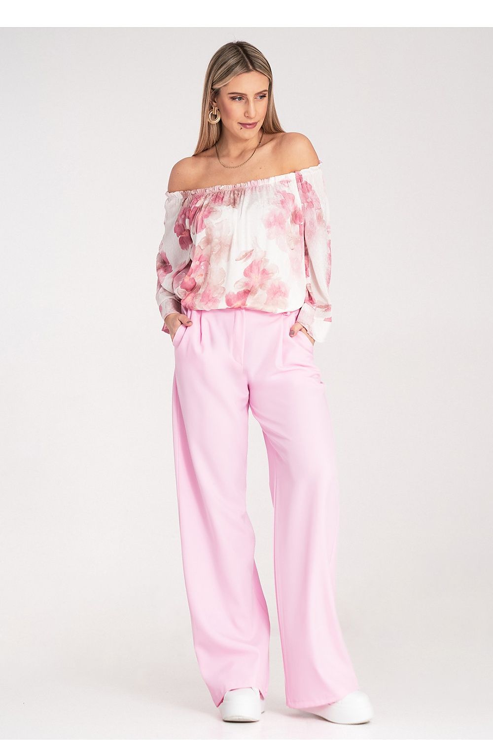 Anibe Lifestyle - Vida byxor med high waist och fickor
