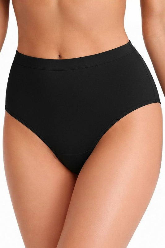Anibe Lifestyle - Trepack high-waist trosor med OEKO-TEX-bomull