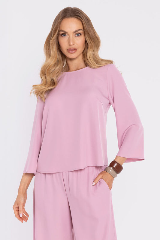Anibe Lifestyle - Blus med trekvartsärm