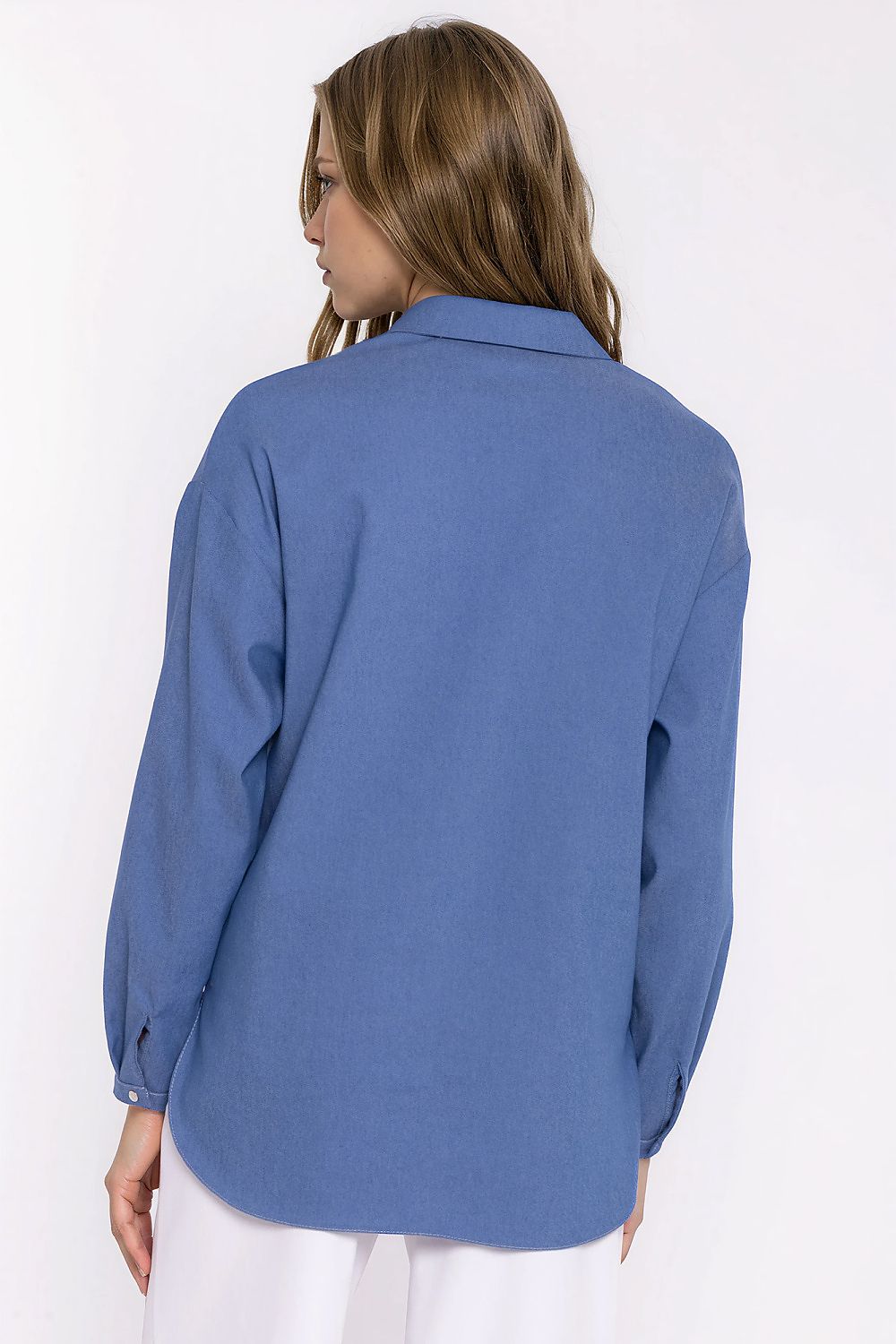 Anibe Lifestyle - Oversized skjorta i denim