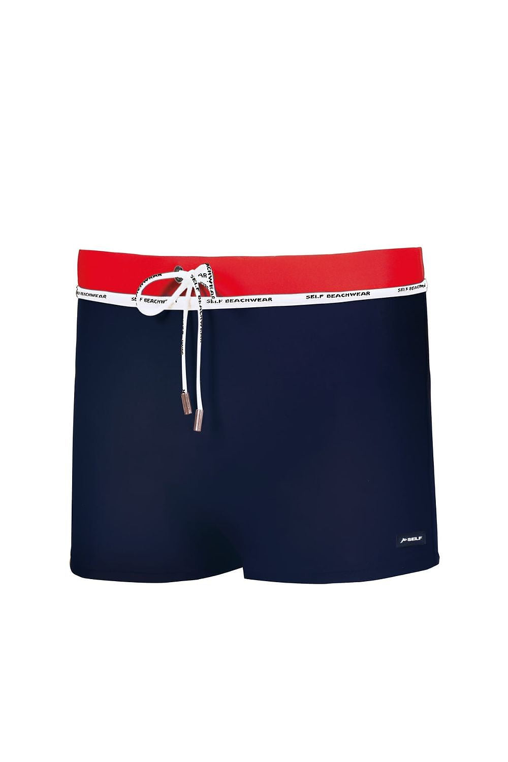 Anibe Lifestyle - Badbyxor i boxermodell med kontrastband