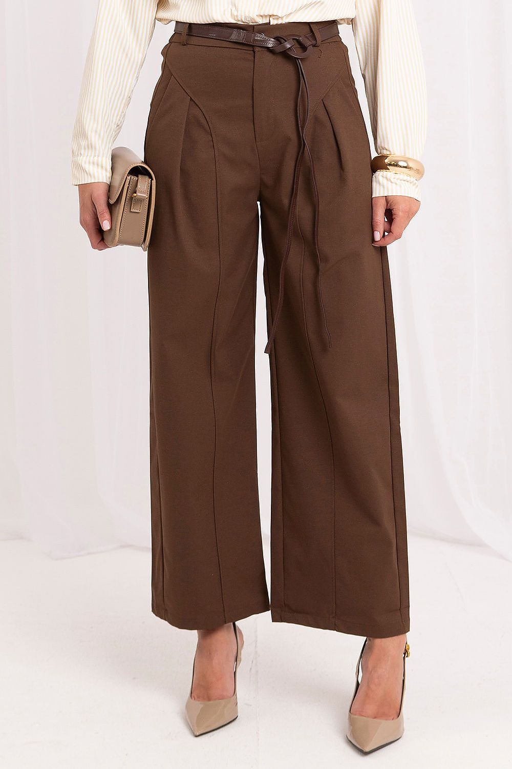 Anibe Lifestyle - Culottebyxor med high-waist