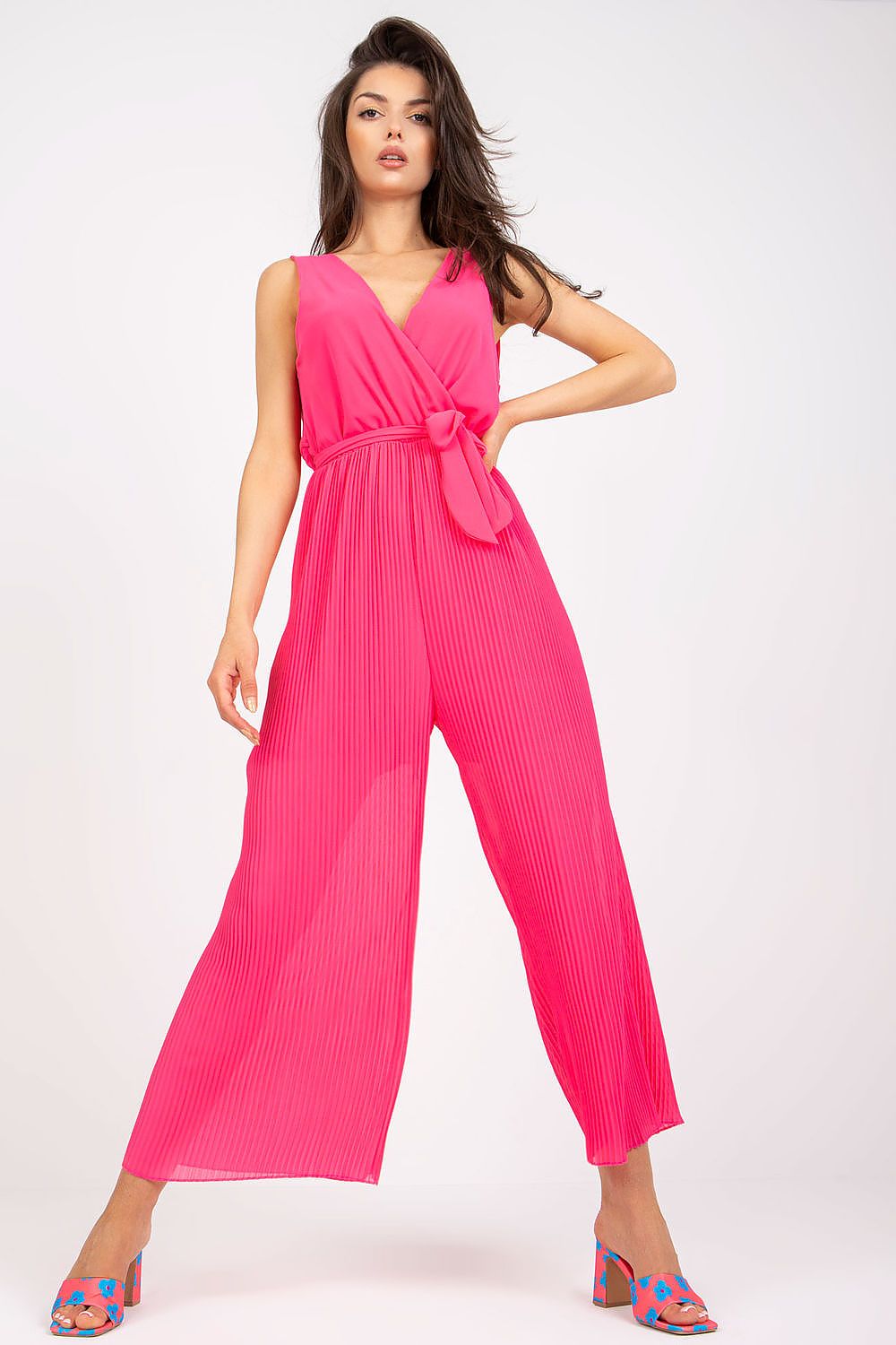 Anibe Lifestyle - Byxdress med omlott V-ringning