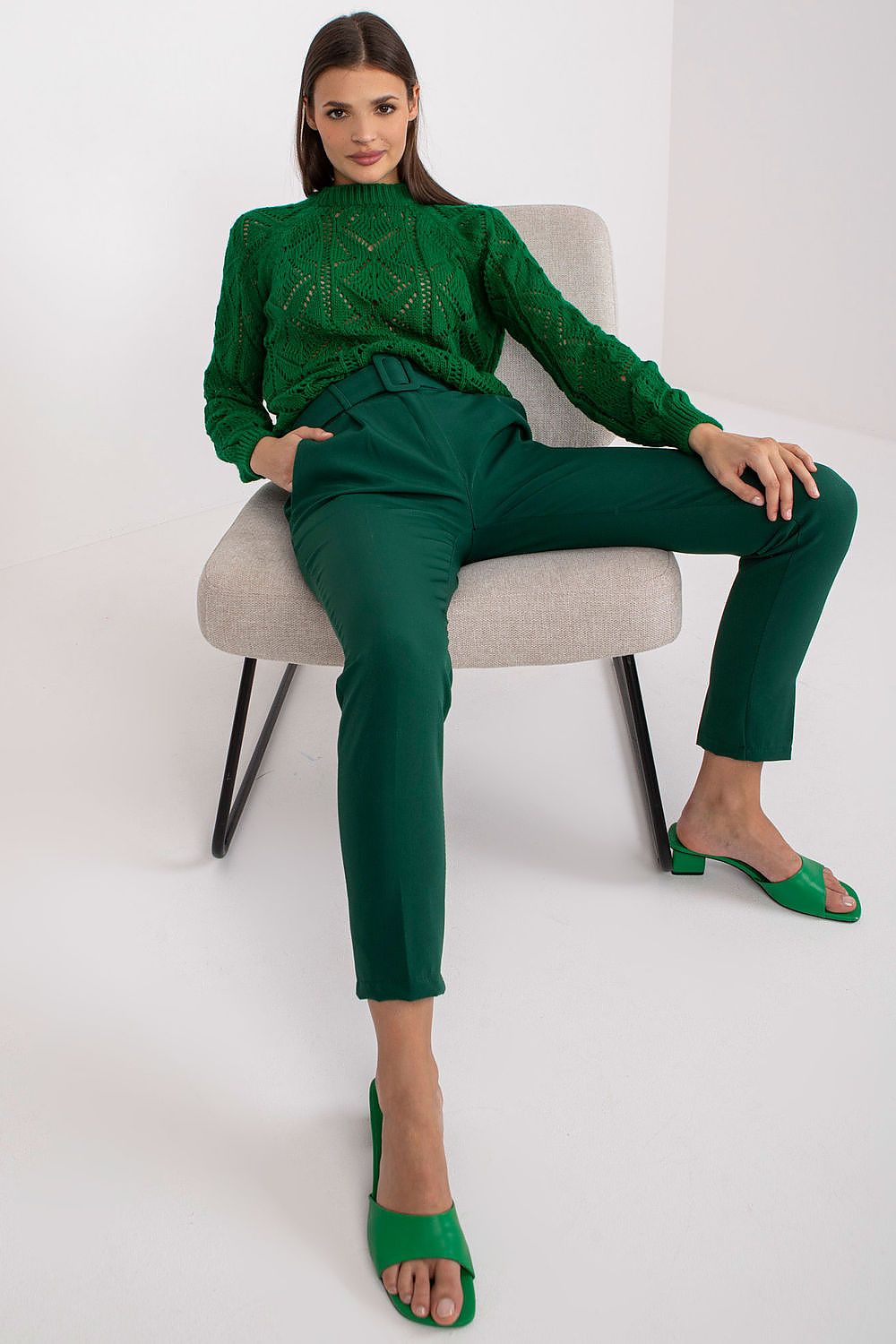 Anibe Lifestyle - Women trousers Italy Moda