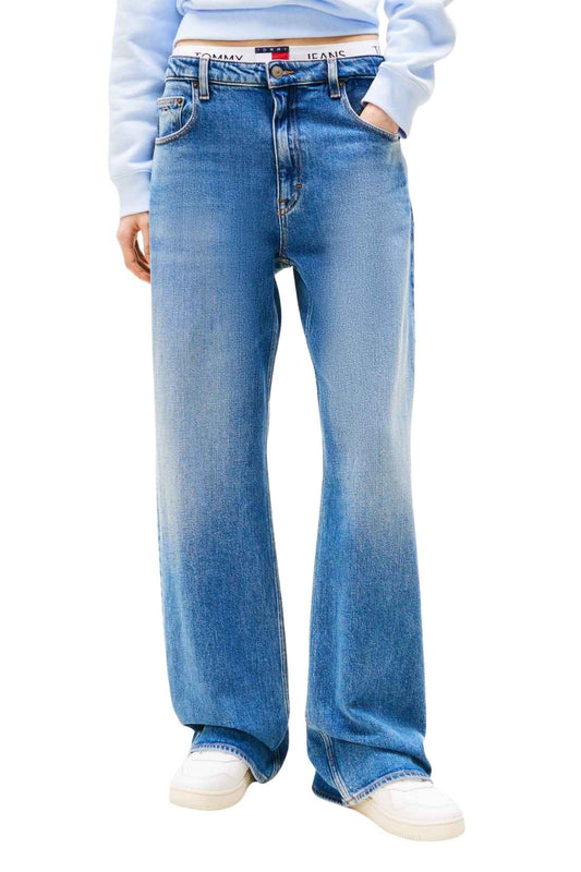 TOMMY JEANS - Women's relaxed straight Mia jeans-0