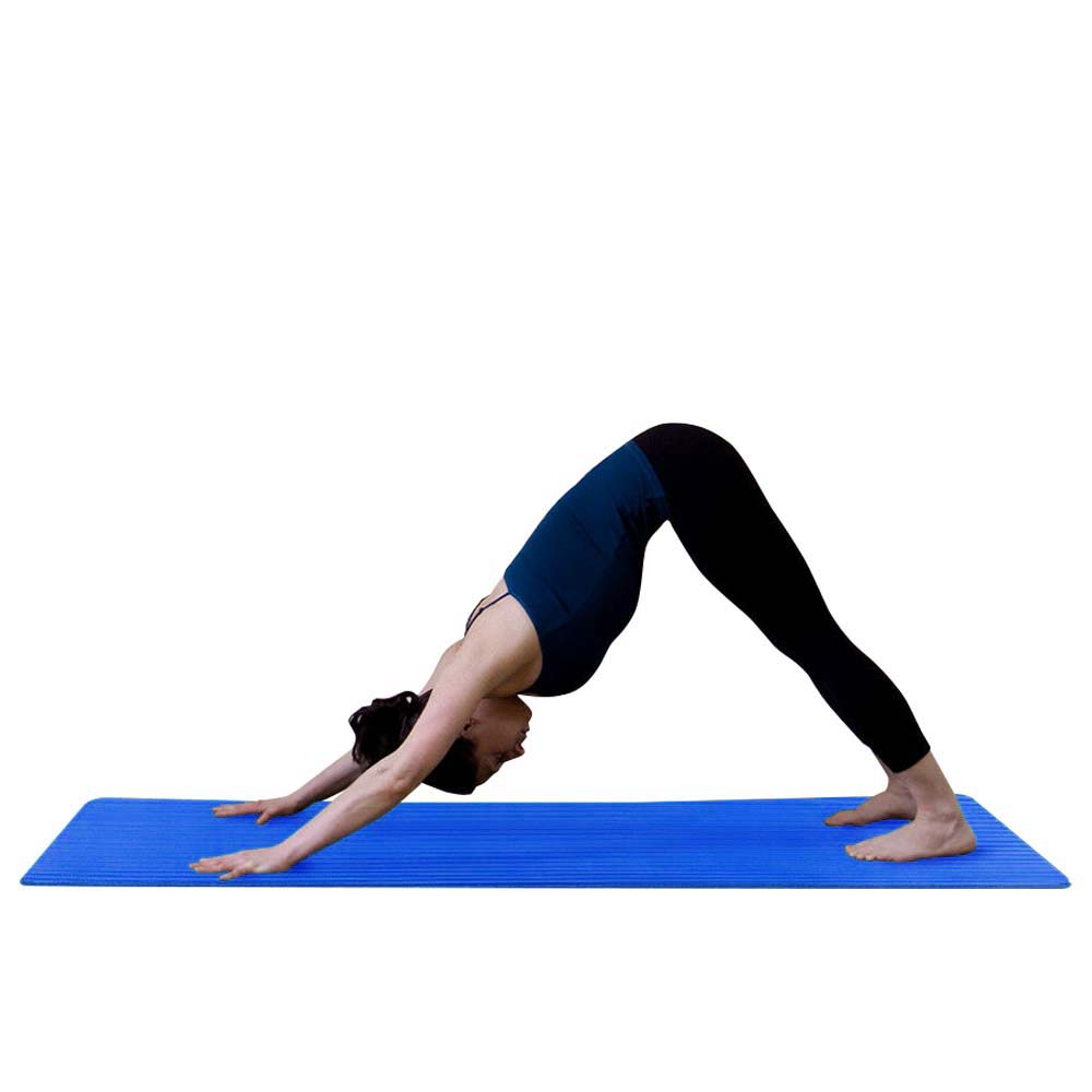 Yoga matta med presentpåse, 3 färger - blå-1