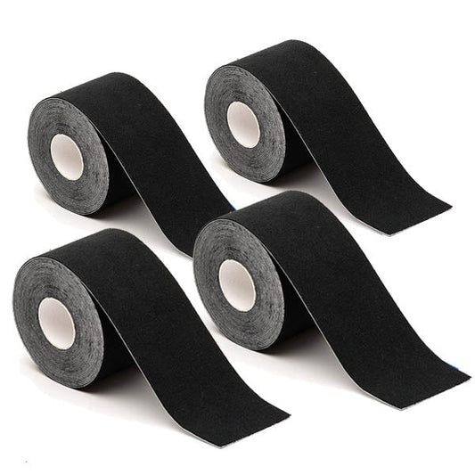 4-pack kinesiologitejp i valfri färg - svart-0