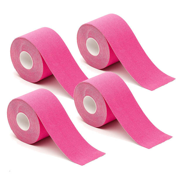 4-pack Kinesiologitejp – Rosa