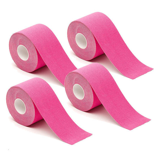 4-pack Kinesiologitejp – Rosa