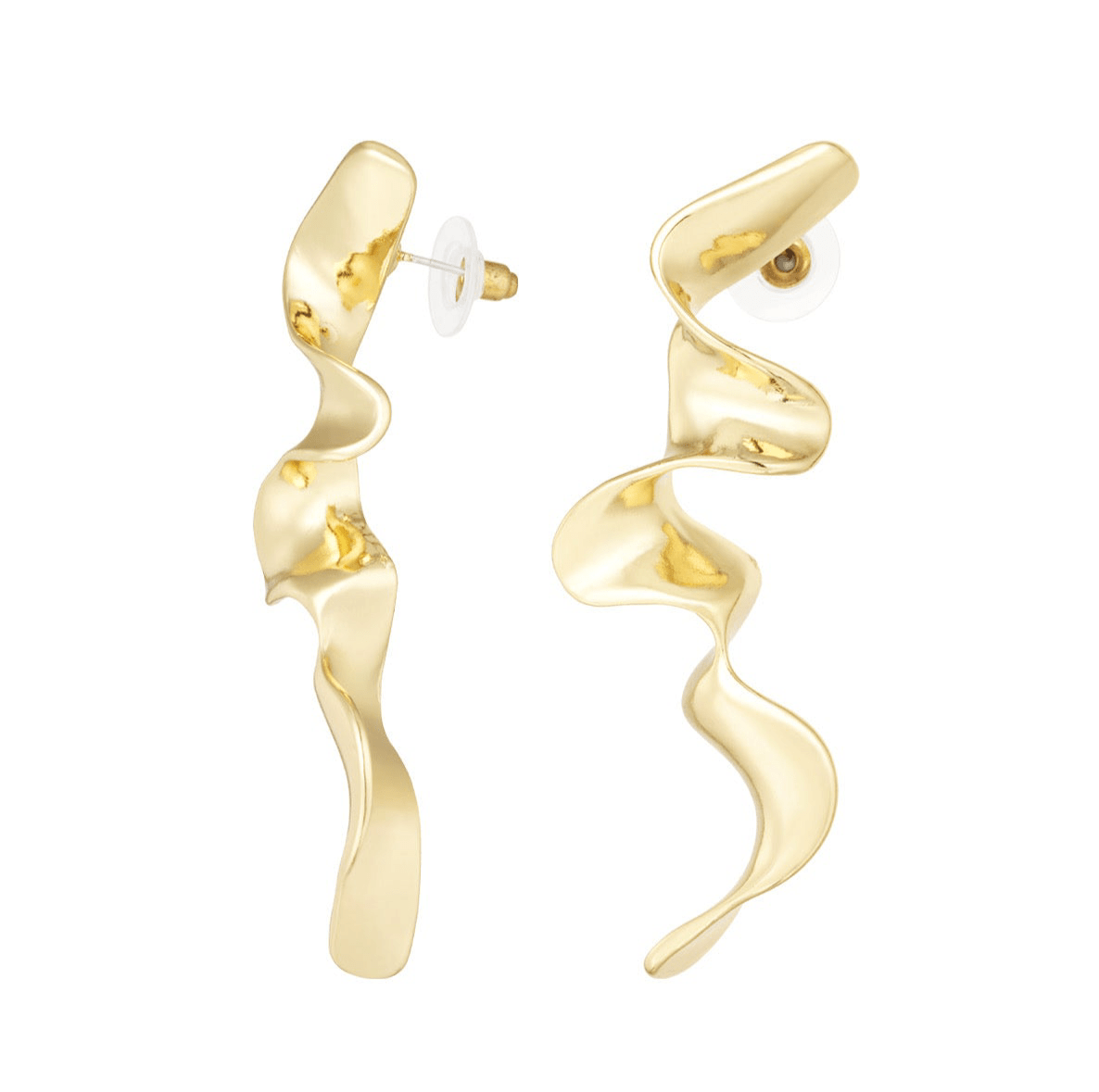 Earrings Karina - Gold Plated Elegant Earrings-0