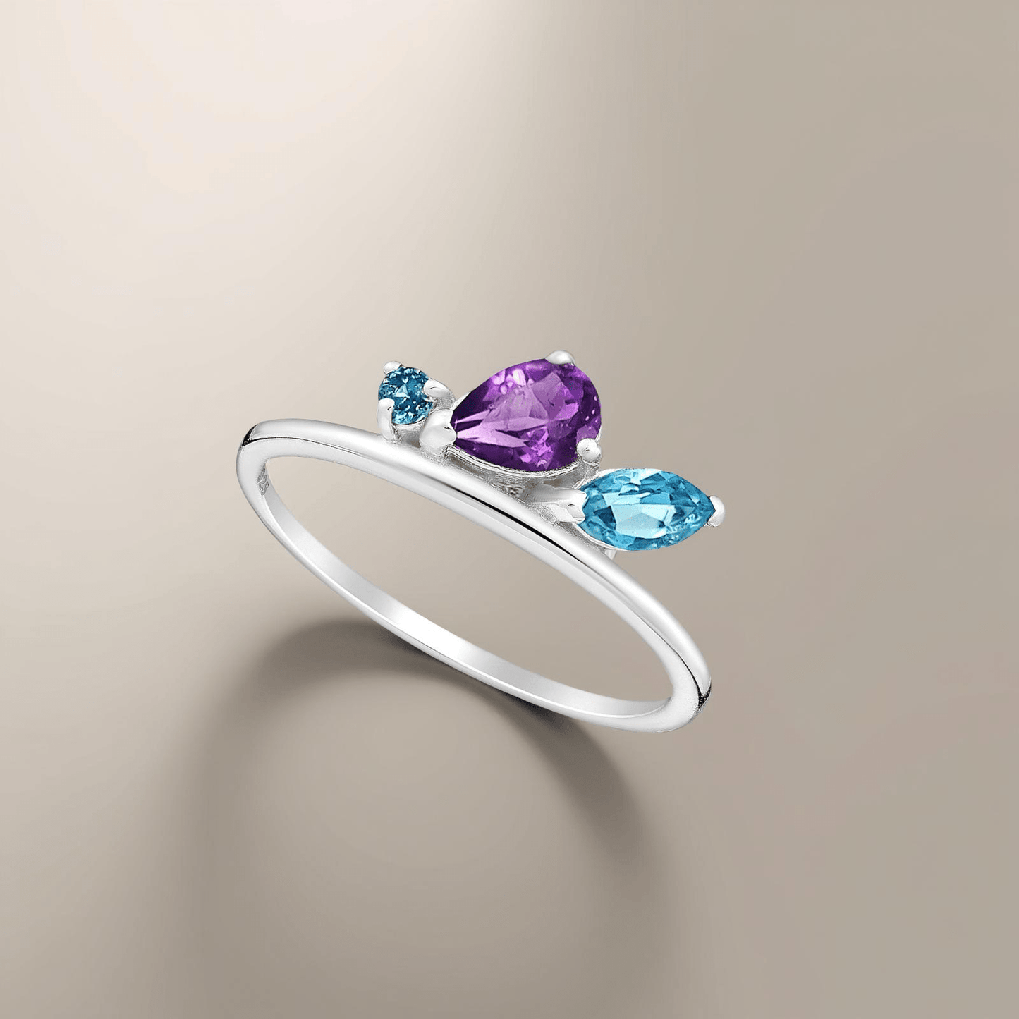 Ring Ocean Breeze - Ring inspirerad av havet i sterlingsilver