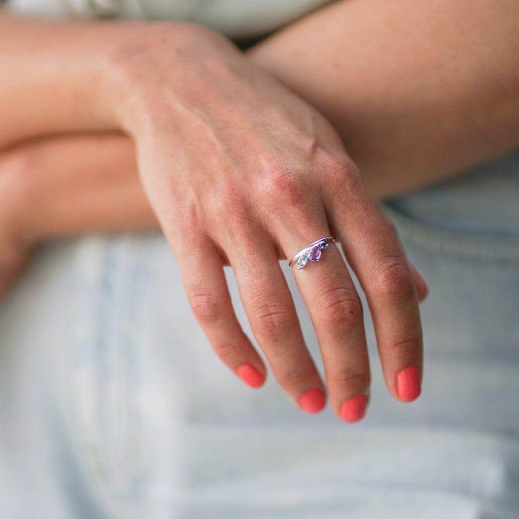 Ring Ocean Breeze - Ring inspirerad av havet i sterlingsilver