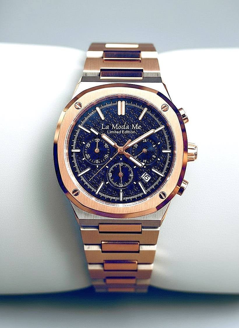 King Harald's Blue Jewel AG6-klocka – Premium lyxklocka-0