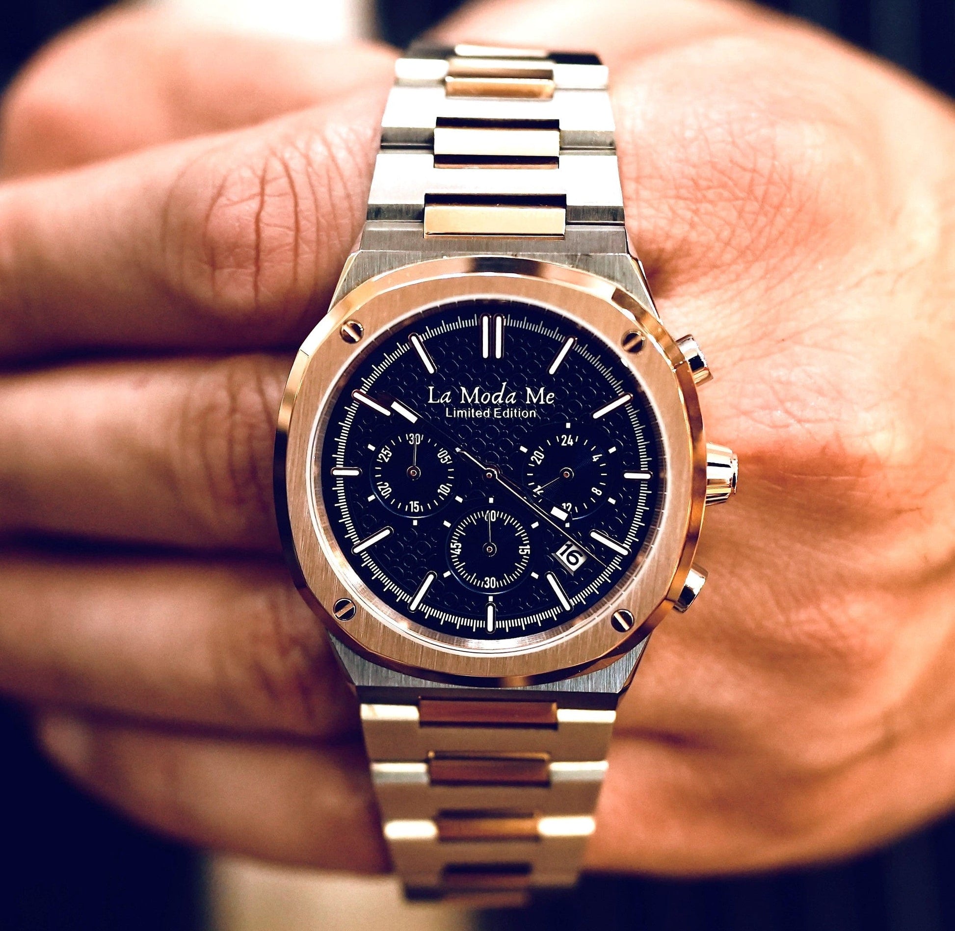 King Harald's Blue Jewel AG6-klocka – Premium lyxklocka-1