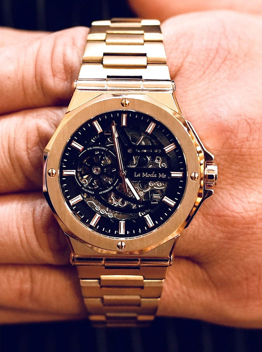 Rubros Jewel Gold Watch - Lyxigt guldur-1