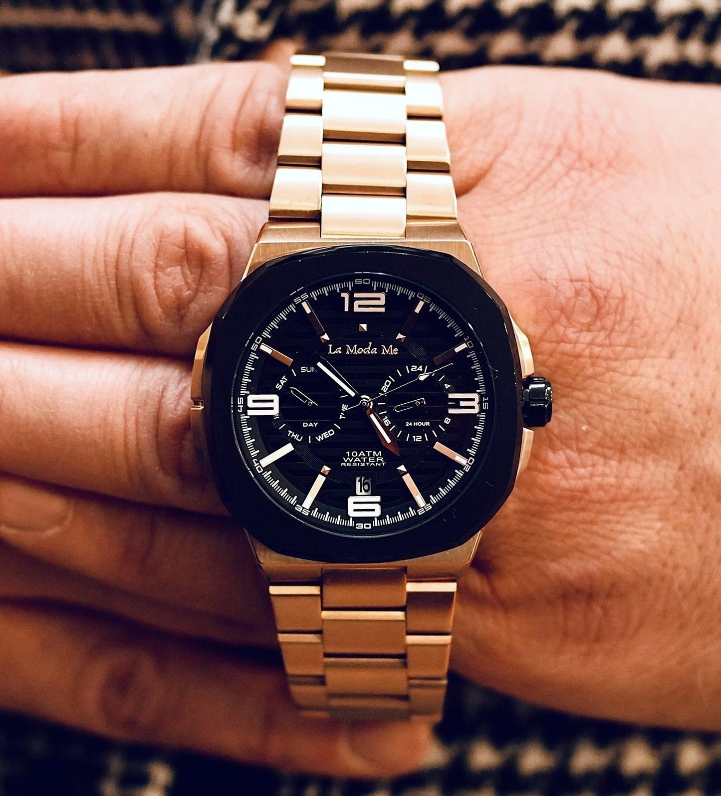 Sir Willen Rose Gold Edition Klocka - Premium lyxklocka-1