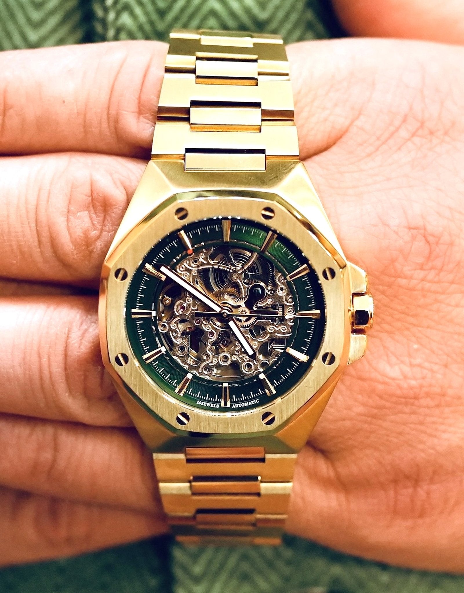 Space Mission Green 8 Watch - Premium Adventure Timepiece-1