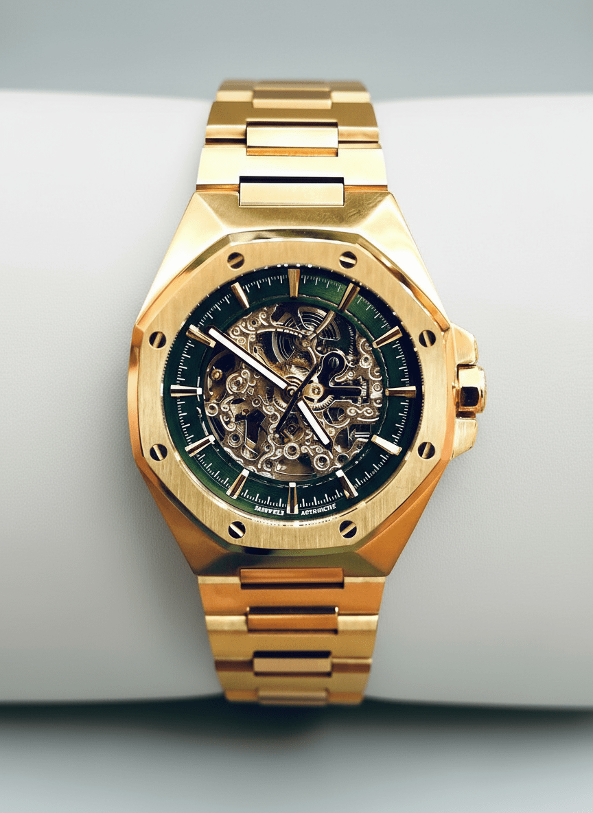 Space Mission Green 8 Watch - Premium Adventure Timepiece-0