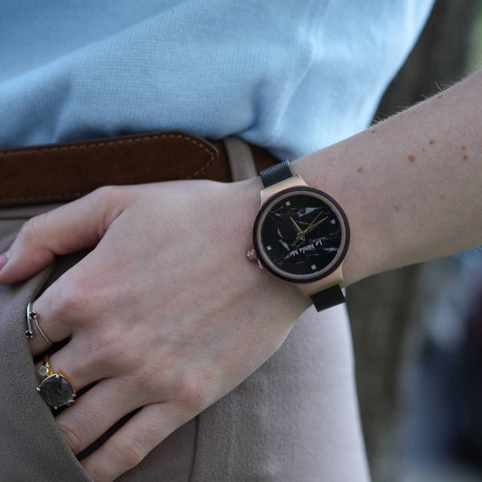 Watch Stellar Marble Dial - Miljövänlig elegant damklocka-1