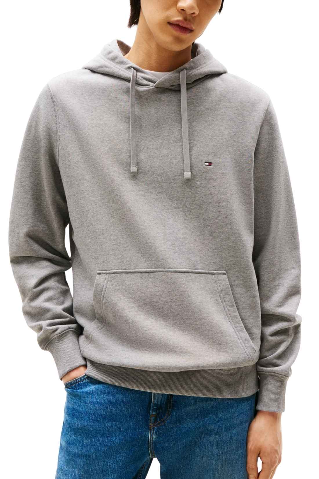 TOMMY HILFIGER - Men's summer hoodie with logo  - Size XL-4